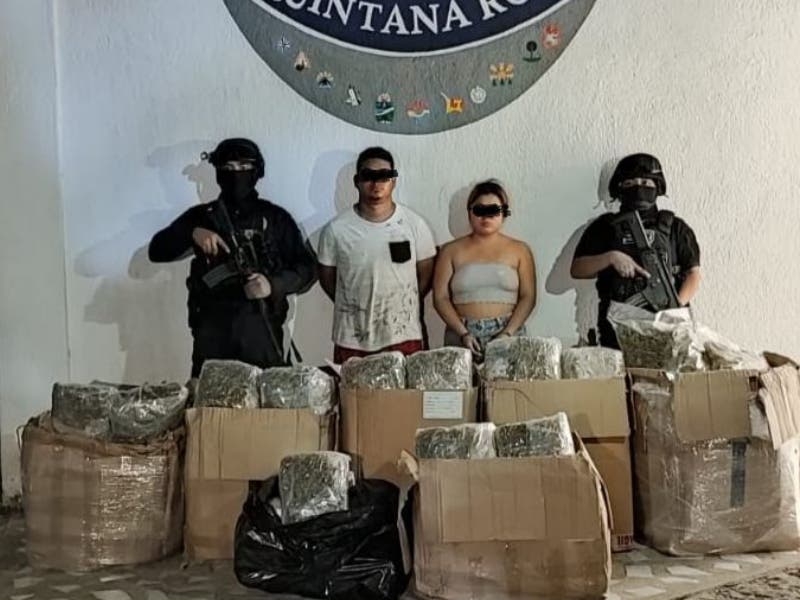 Vecinos de Playa del Carmen denunciaron un cargamento de marihuana en una casa