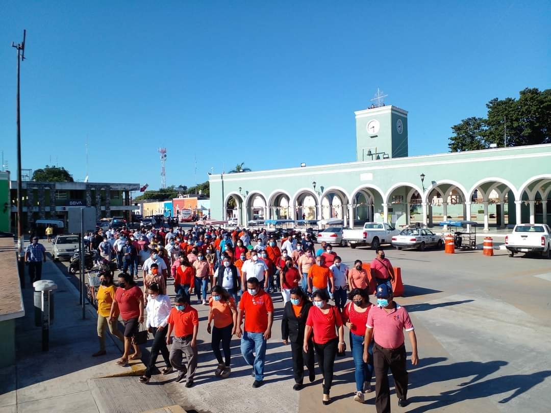 Mujeres de municipios de Campeche piden alto a la violencia de género