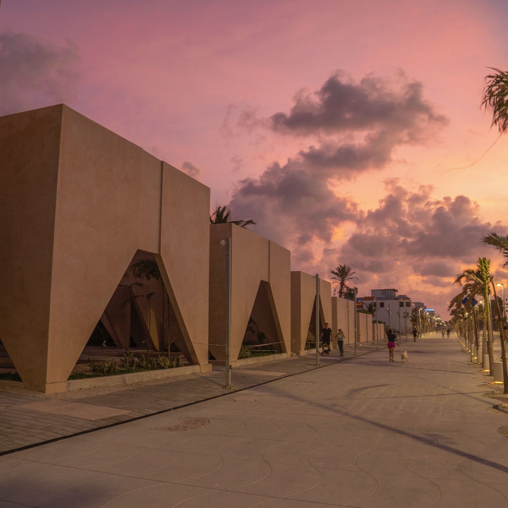 El Museo de Sitio frente al Malecón de Progreso, es una de las obras que Sedatu lloeva a cabo en el Sureste de México