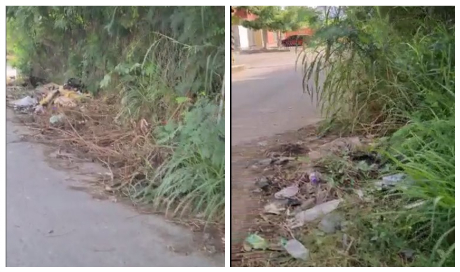 La zona más contaminada se encuentra en el cruce de Tabí con Cuatro de Marzo, lo cual es propiciado por la falta de vigilancia y luminarias