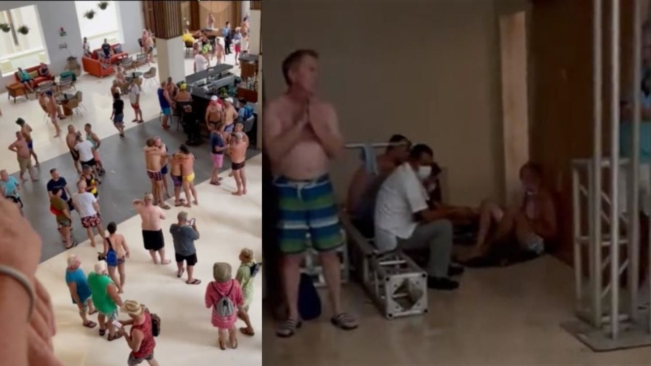 Así fue la balacera en el hotel de Puerto Morelos, Quintana Roo: VIDEO