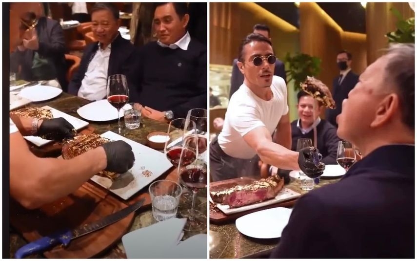 El video, puesto en línea por el restaurante antes de ser retirado rápidamente, se extendió a TikTok y Facebook