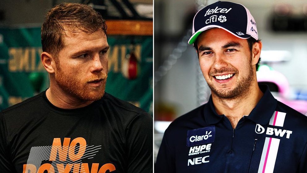 A cuánto ascienden las fortunas de 'Checo' Pérez y Canelo Álvarez