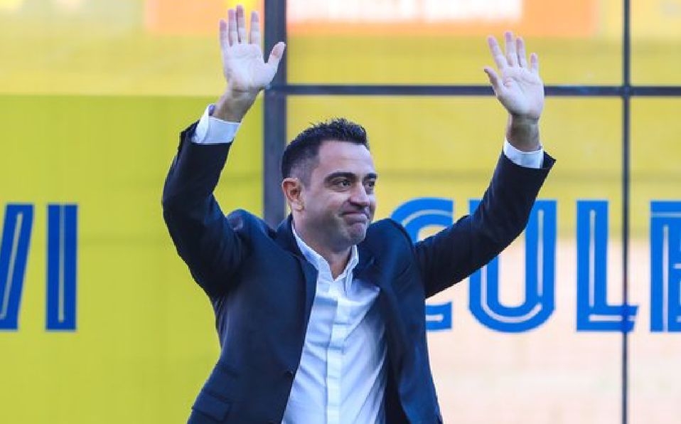 Así fue la presentación de Xavi Hernández como DT del Barcelona: VIDEO