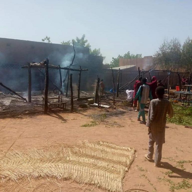 Mueren 26 niños en un incendio en escuela de África