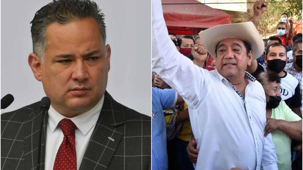 Félix Salgado Macedonio celebró la salida de Santiago Nieto de la UIF tras el escándalo provocado por su boda con la consejera electoral Carla Humphrey.