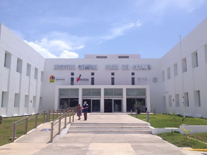 El Hospital General de Playa del Carmen mantiene un porcentaje extremadamente bajo de ocupación por Covid-19