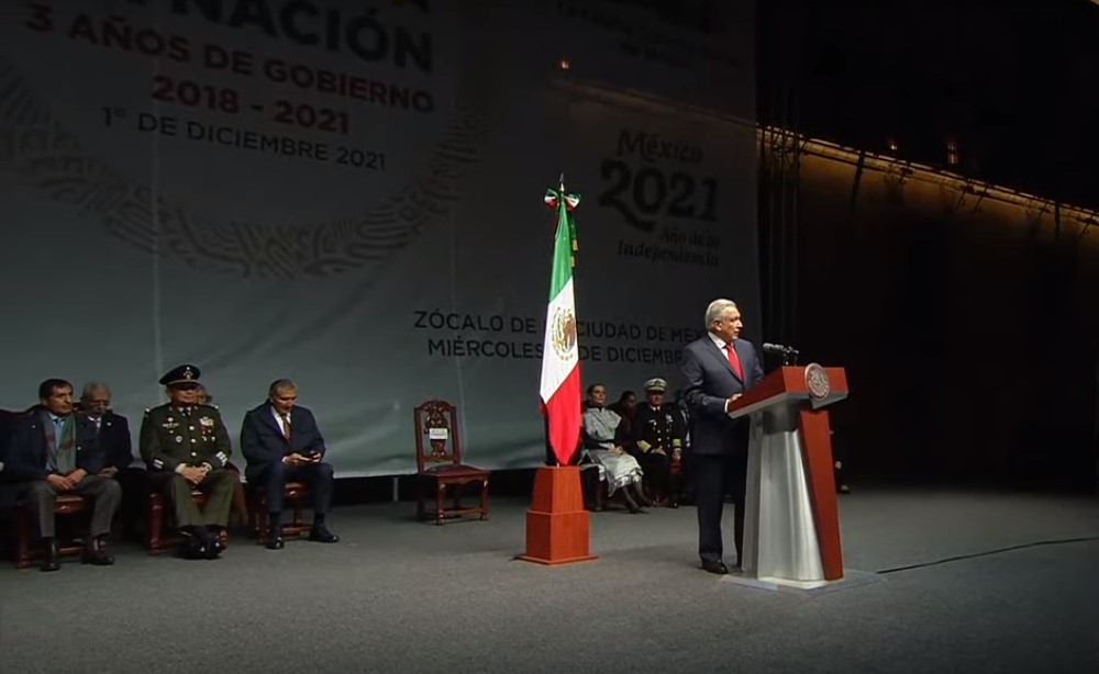 Informe AMLO: Quiénes acompañaron al Presidente durante su mensaje en el Zócalo capitalino