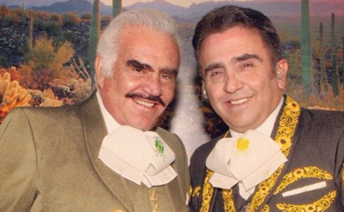 Vicente Fernández Jr. sube foto con su padre; ¿se está despidiendo?