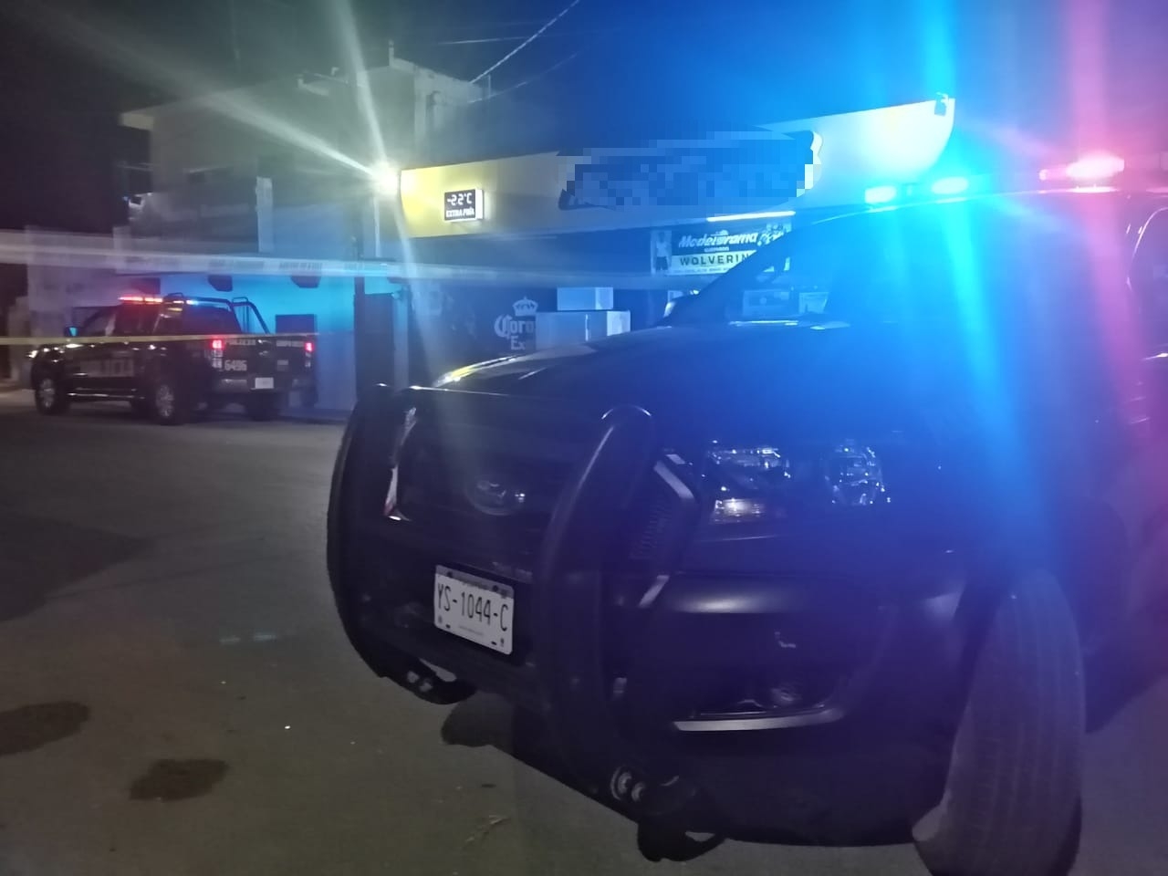 La Policía Municipal montó un operativo para dar con el responsable