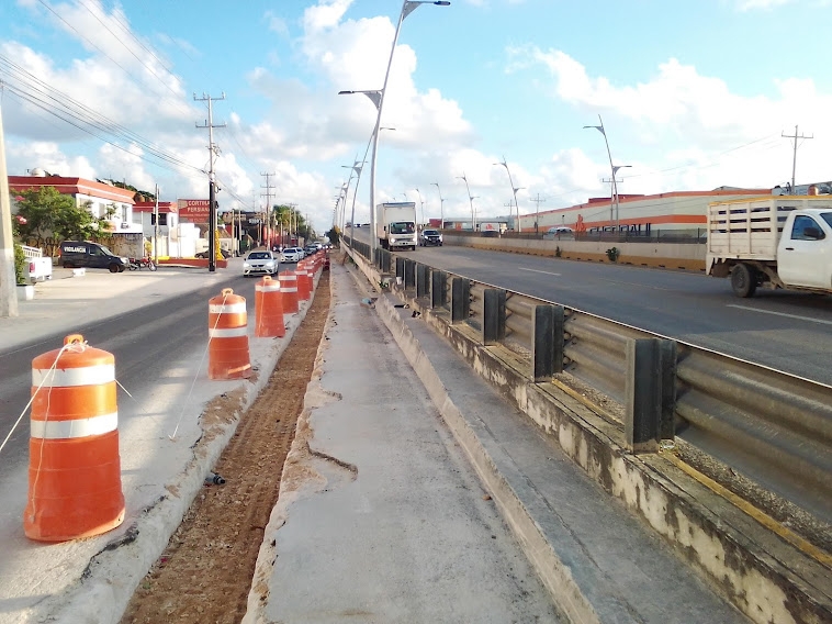 Playa del Carmen: Anuncian cierre de avenidas por reparación de cinta asfáltica
