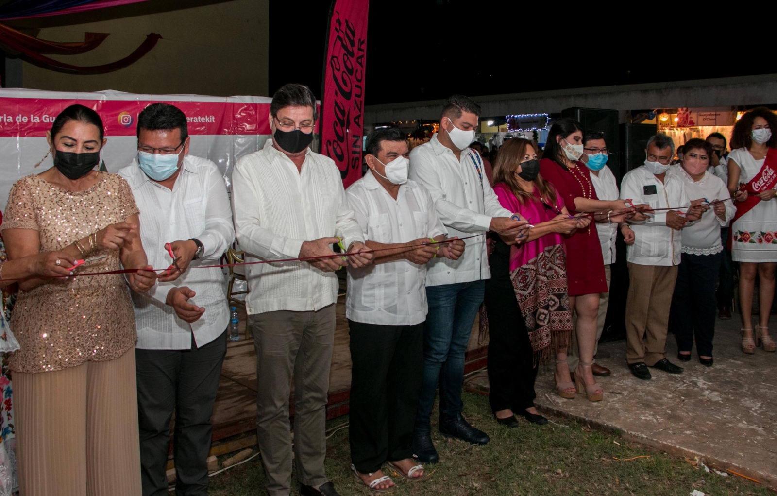 La ceremonia inaugural se efectuó en la casa de la cultura