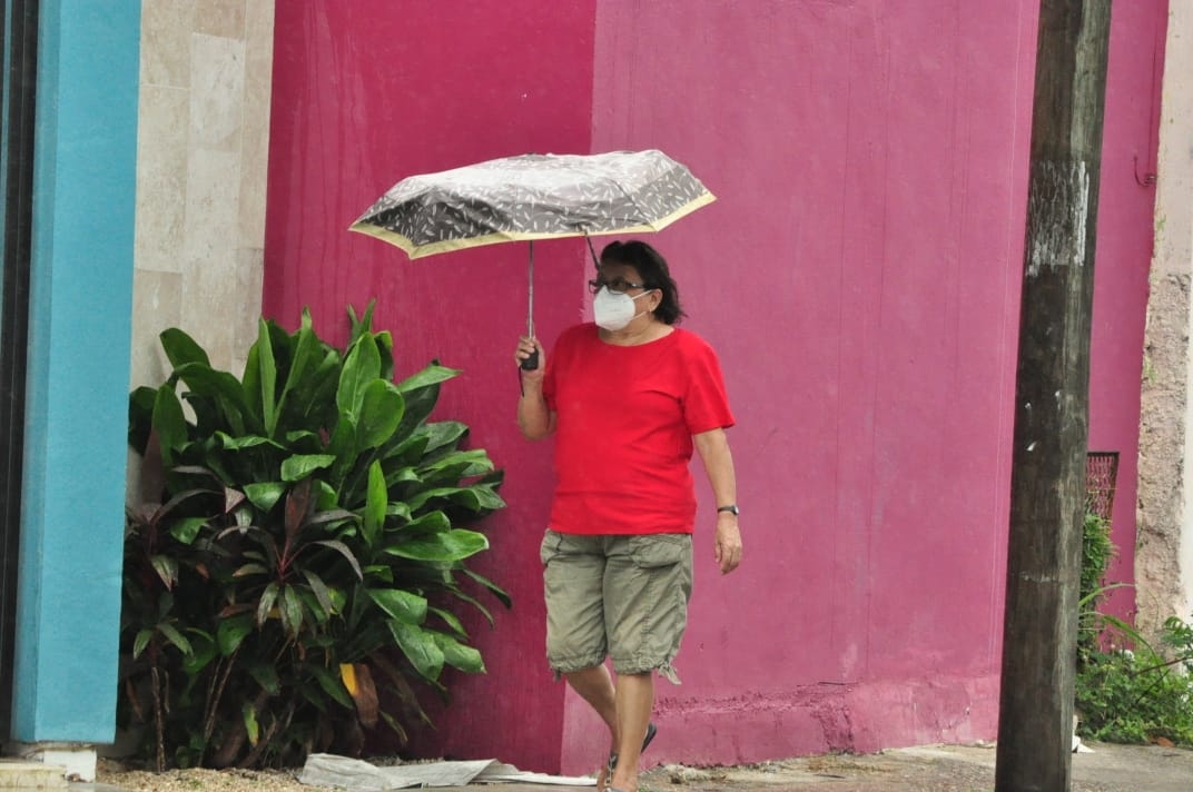 Clima en Chetumal: Cielo medio nublado por la tarde del sábado 14 de mayo