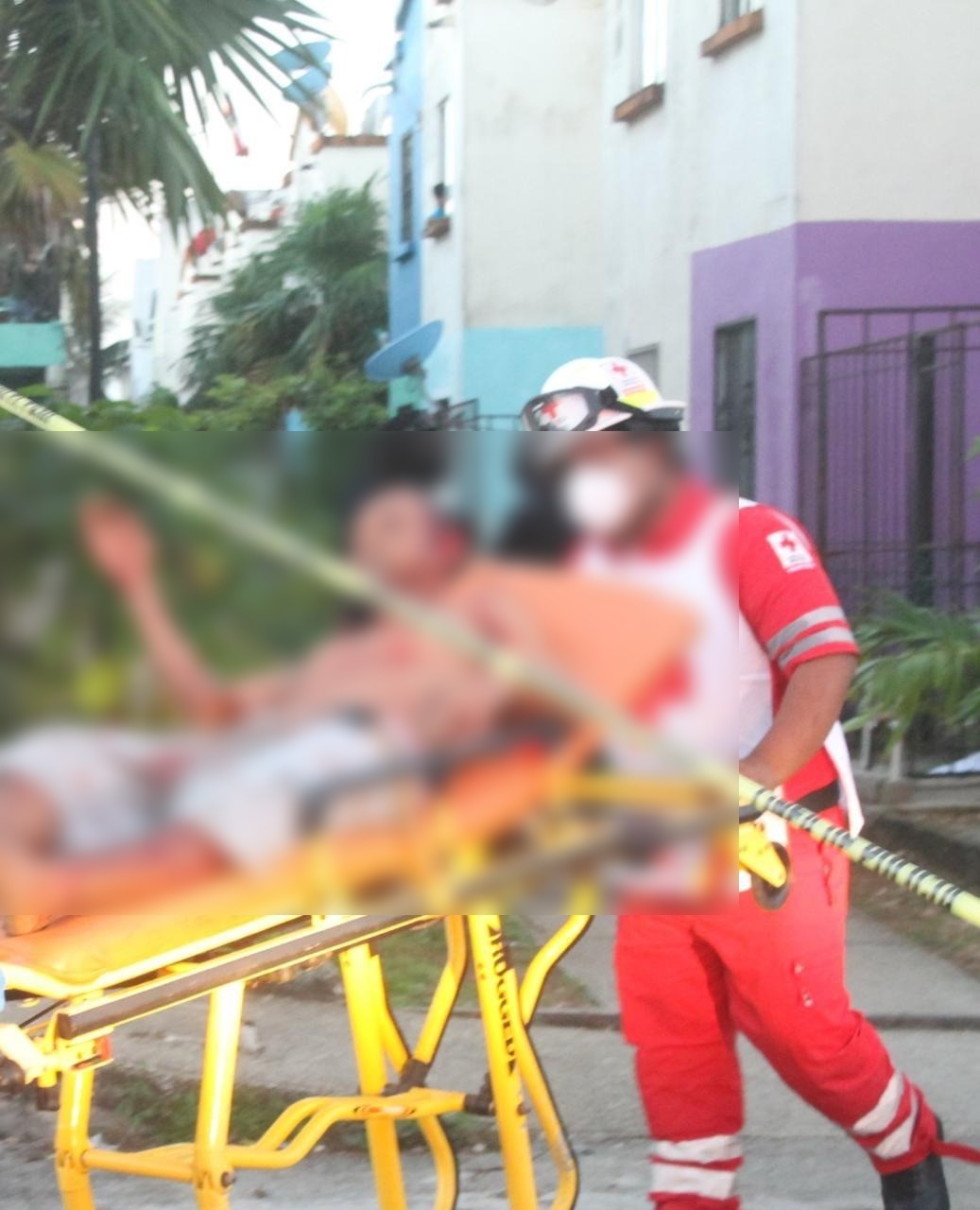 Elementos de la Policía Quintana Roo acudieron a la Supermanzana 259 de Cancún