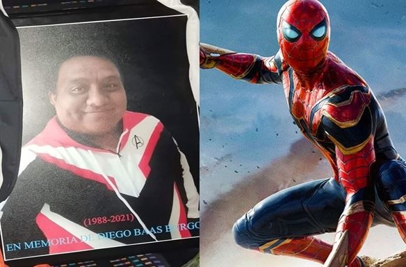 Mujer cumple sueño de su esposo fallecido y 'lo lleva a ver' Spider-Man: No Way Home