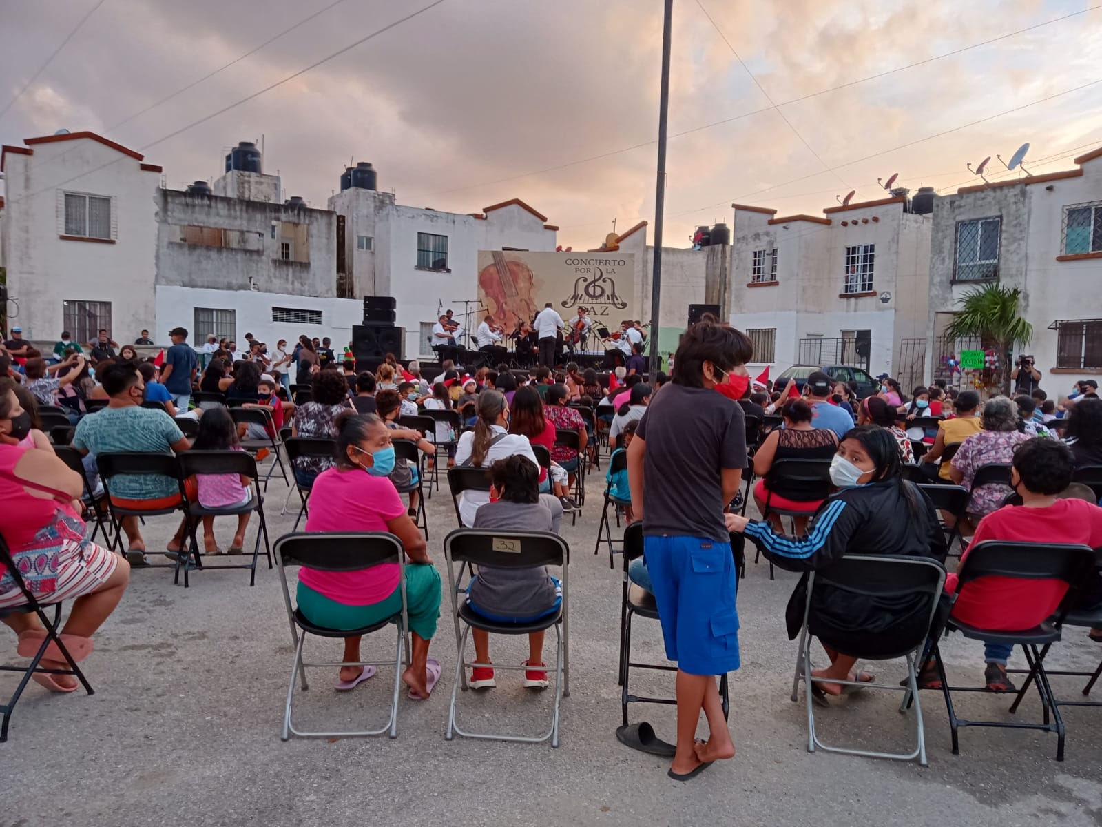 Realizan 'Concierto por la Paz' en Villas Otoch pese a hechos violentos recientes: EN VIVO