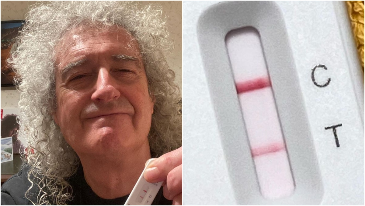 Brian May, el guitarrista de Queen, dio a conocer, a través de sus redes sociales, que está contagiado de COVID-19