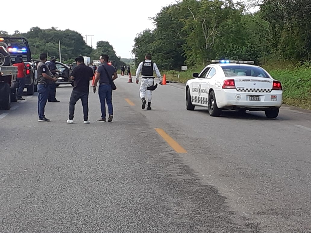 Muere hombre tras choque carretero en el tramo José María Morelos-La Presumida