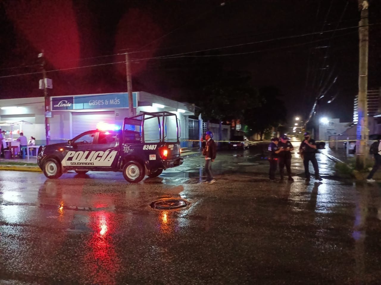 Los hechos ocurrieron sobre la avenida Juárez con avenida 55 de Playa del Carmen