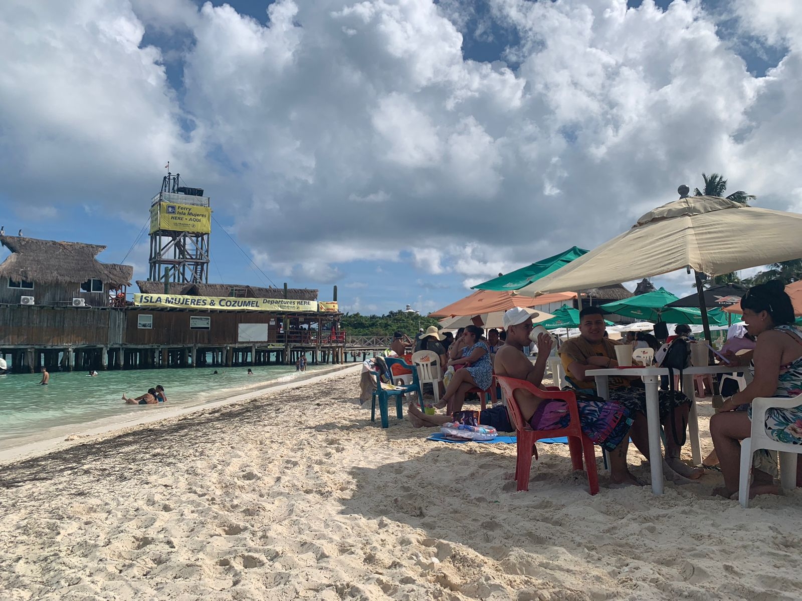 En Cancún habrá cielo medio nublado a nublado en el transcurso del día, indicó el SMN