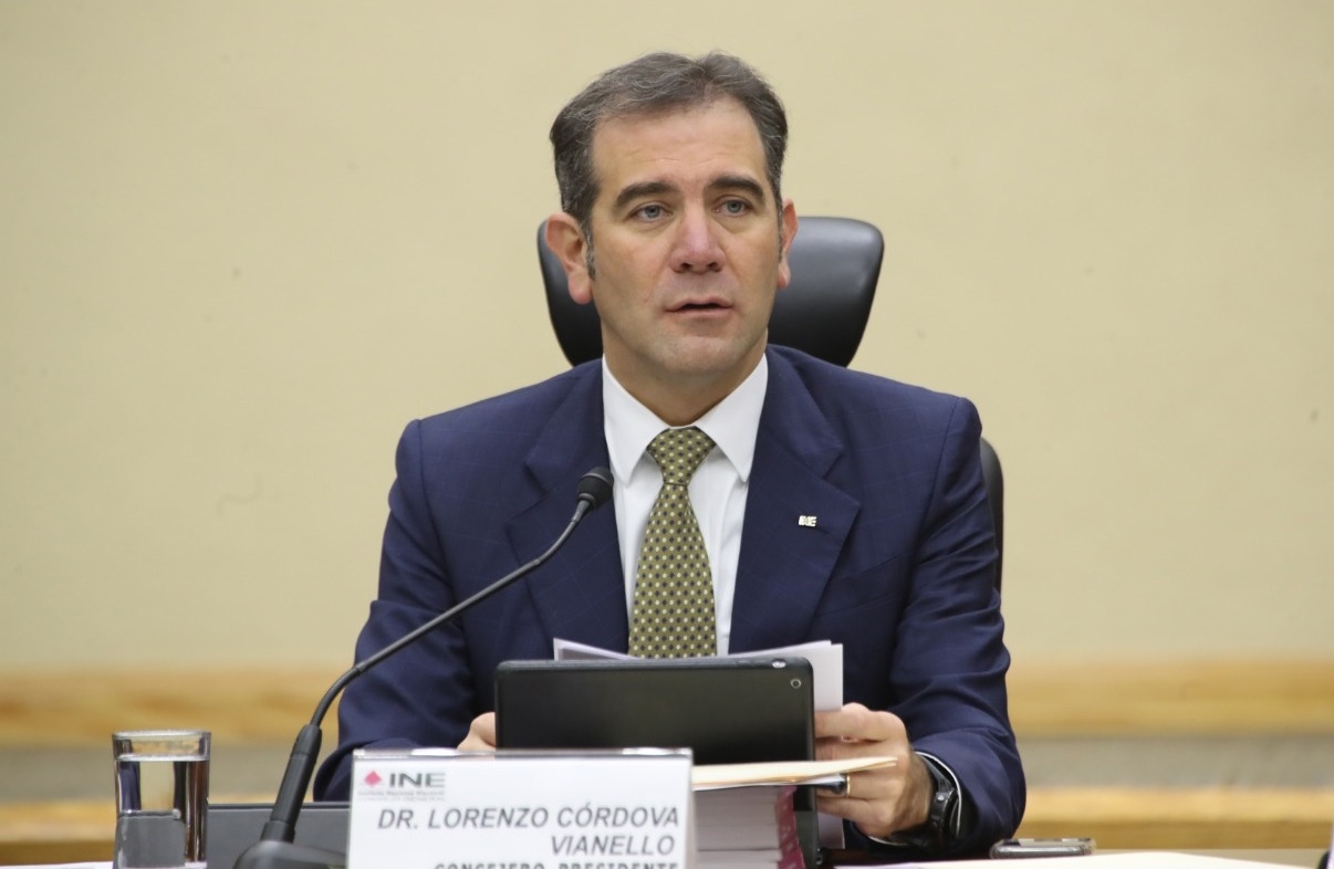 Lorenzo Córdova Vianello, consejero presidente del INE