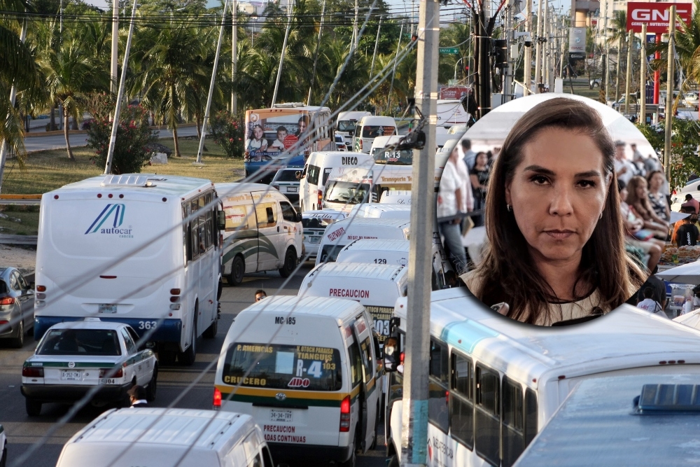 Exigen a Mara Lezama invertir en el servicio de transporte público de Cancún