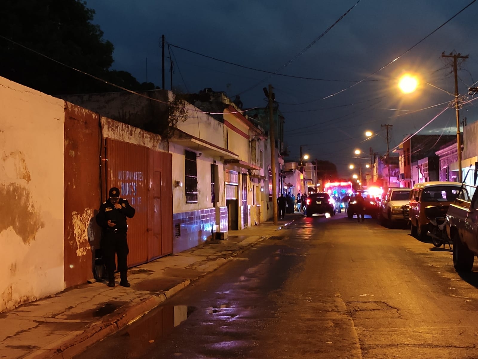 Captan momento en el que velador fue baleado en el Centro de Mérida: VIDEO