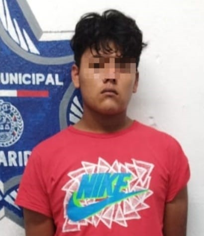 Detienen a un hombre de 20 años con dosis de cristal en Playa del Carmen