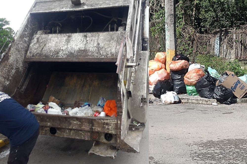 La Alcaldesa de Carrillo Puerto argumentó que no hay dinero para comprar unidades de recoja de basura y darles mantenimiento