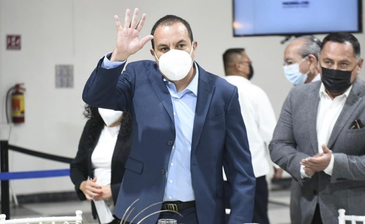 Cuauhtémoc Blanco deja la gubernatura de Morelos de manera interina