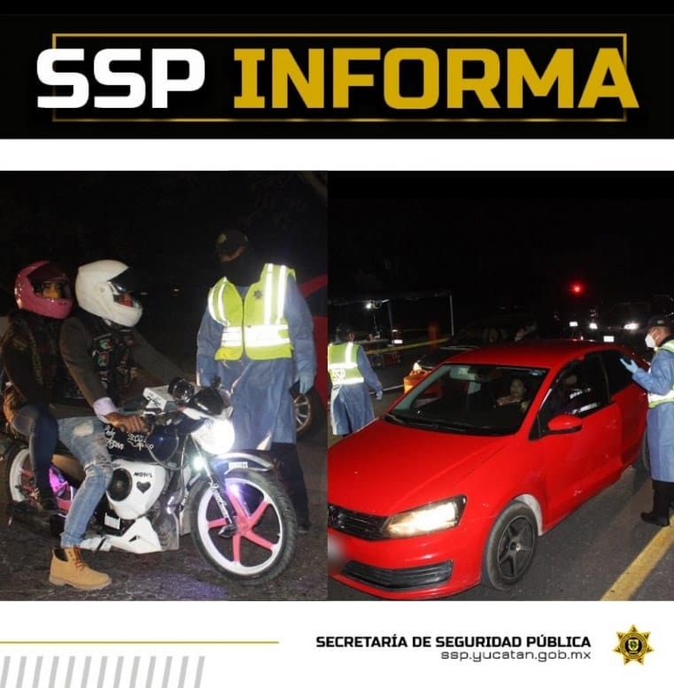 Nochebuena en Mérida deja ocho accidentes y cinco personas lesionadas: SSP