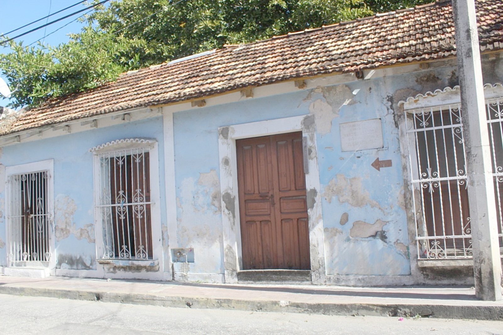 Esta es la casa donde vivió Narciso Mendoza, el 