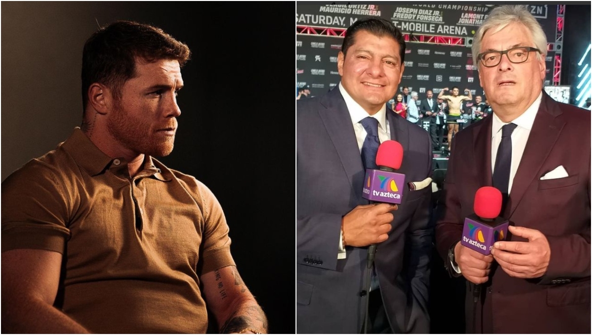 Cronista de TV Azteca arremete contra ‘Canelo’ Álvarez: ‘No es un ídolo’