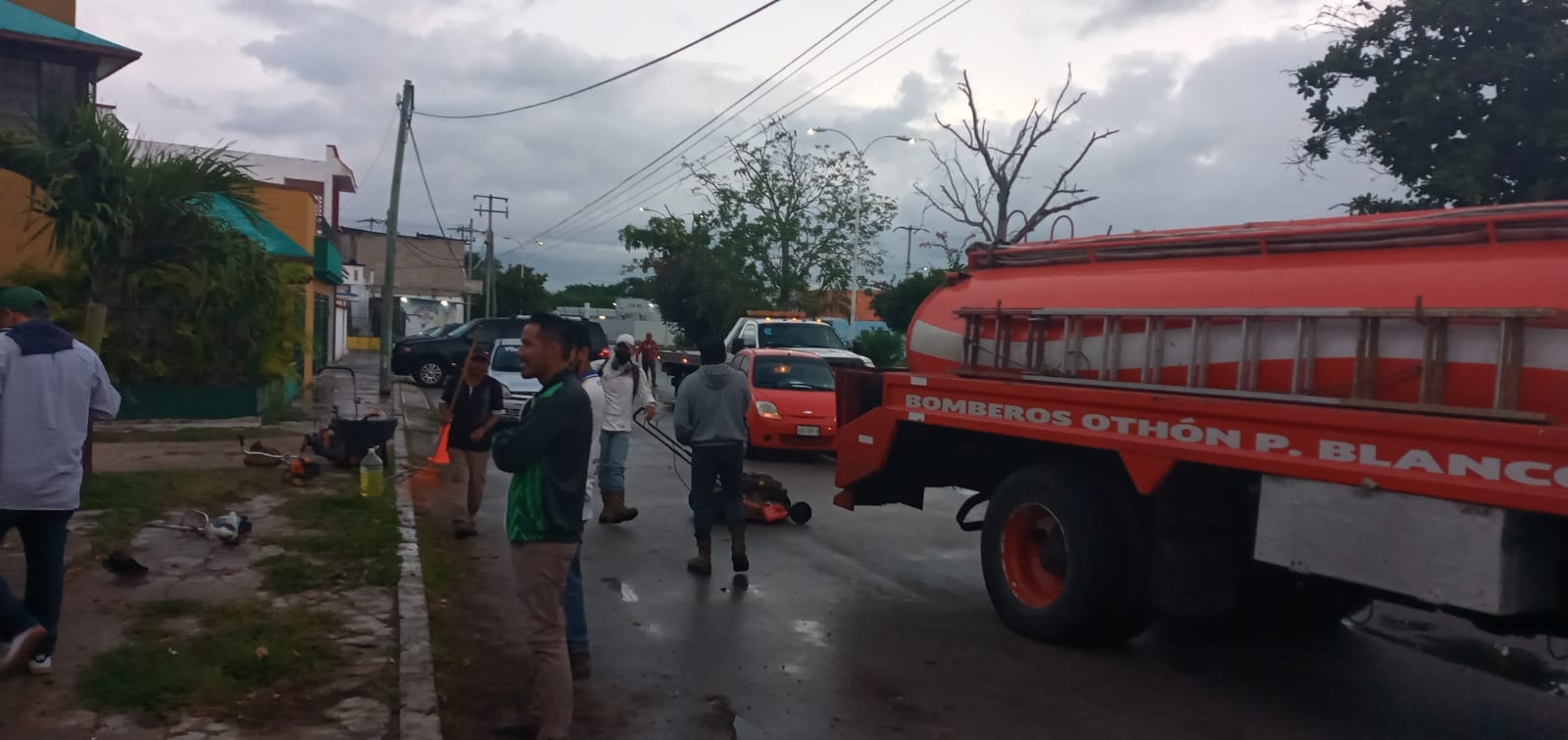 Cortocircuito provoca incendio en una casa de Chetumal