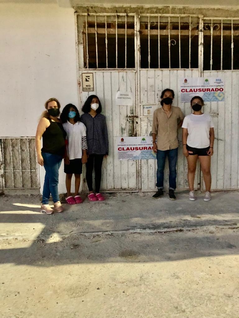 Las familias afectadas por la clausura de la PPA en una cuartería de Playa del Carmen no pudieron sacar sus pertenencias