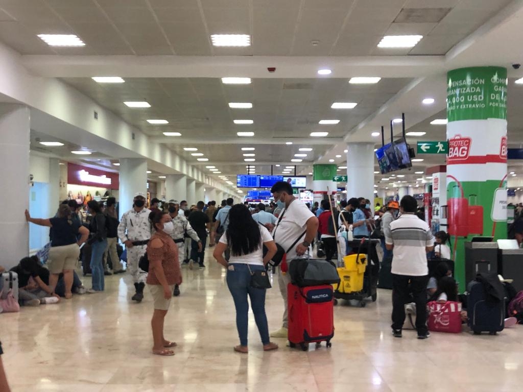 El número de vuelos en temporada decembrina se han mantenido arriba de los 500 en el aeropuerto de Cancún