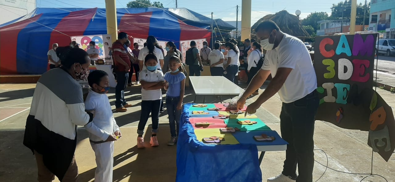 Los niños con discapacidad participaron en eventos para conmemorar el Día Internacional de las Personas con Discapacidad