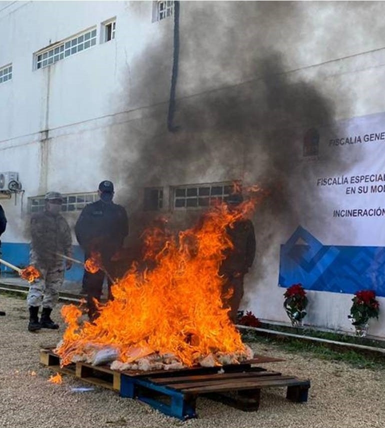 Sedena decomisa 5,800 kilos de metanfetamina en Sinaloa