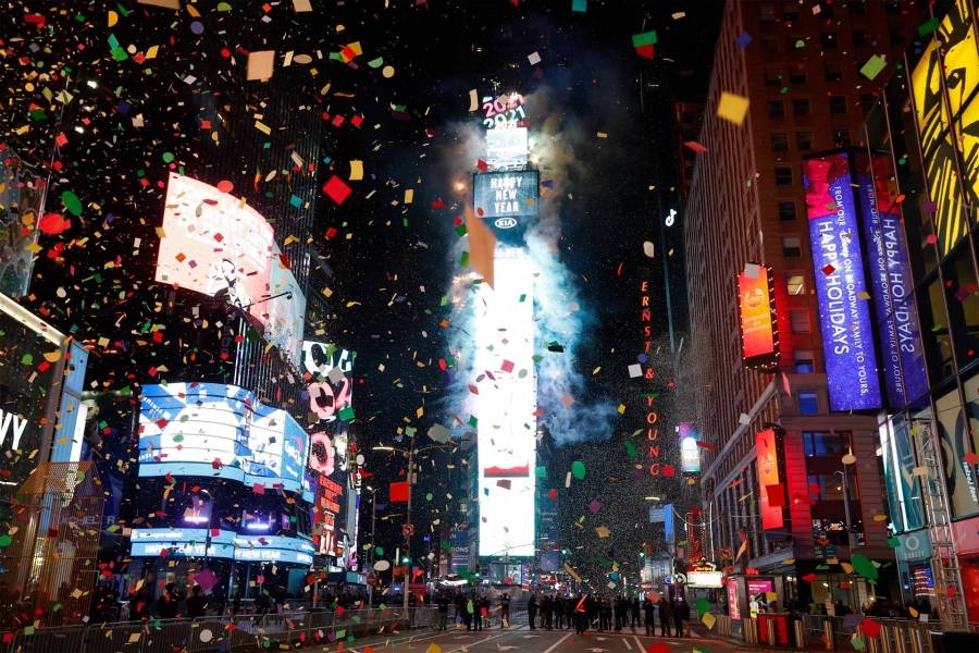 Nueva York se niega a cancelar celebración de Año Nuevo en Times Square