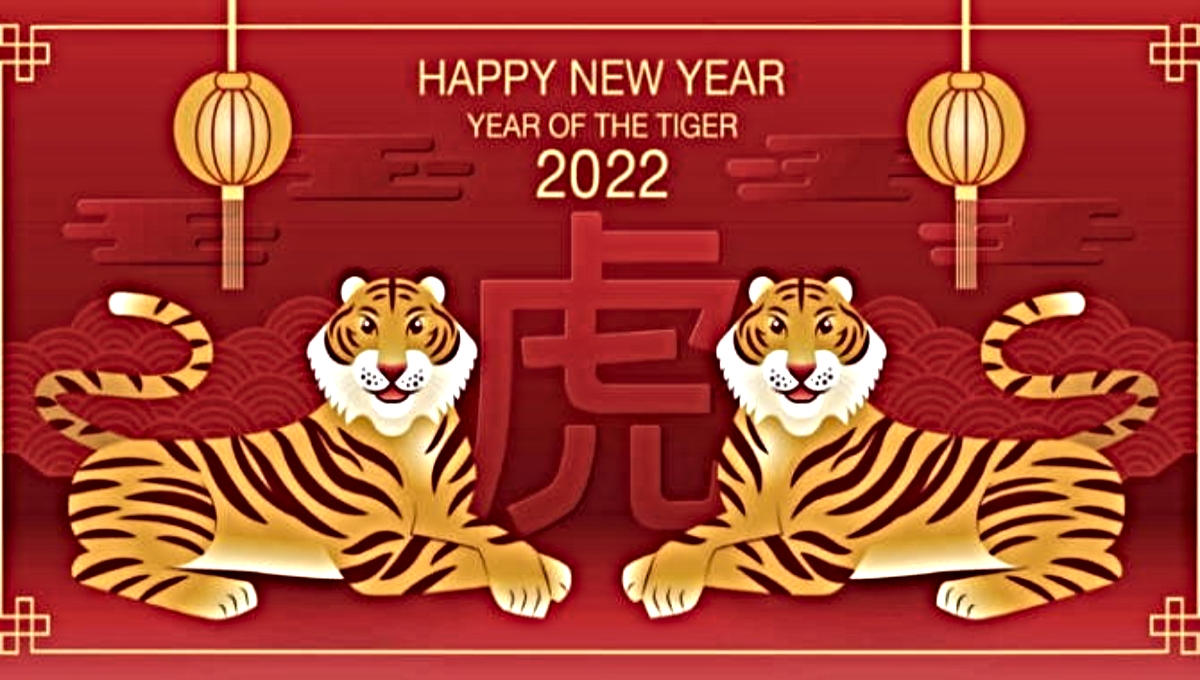El 2022 será el año del Tigre, un animal que en la cultura china representa el poder y la victoria. Foto: Especial