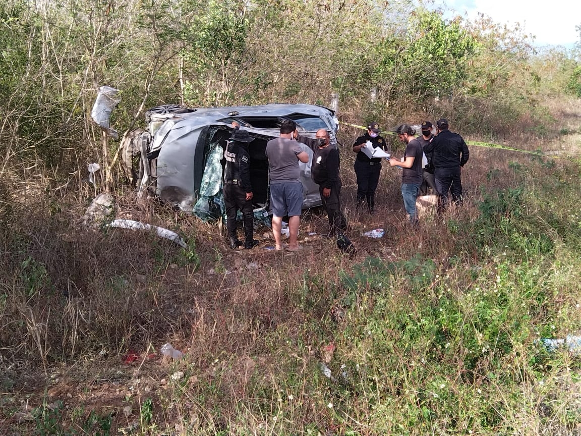 El auto terminó con varios daños