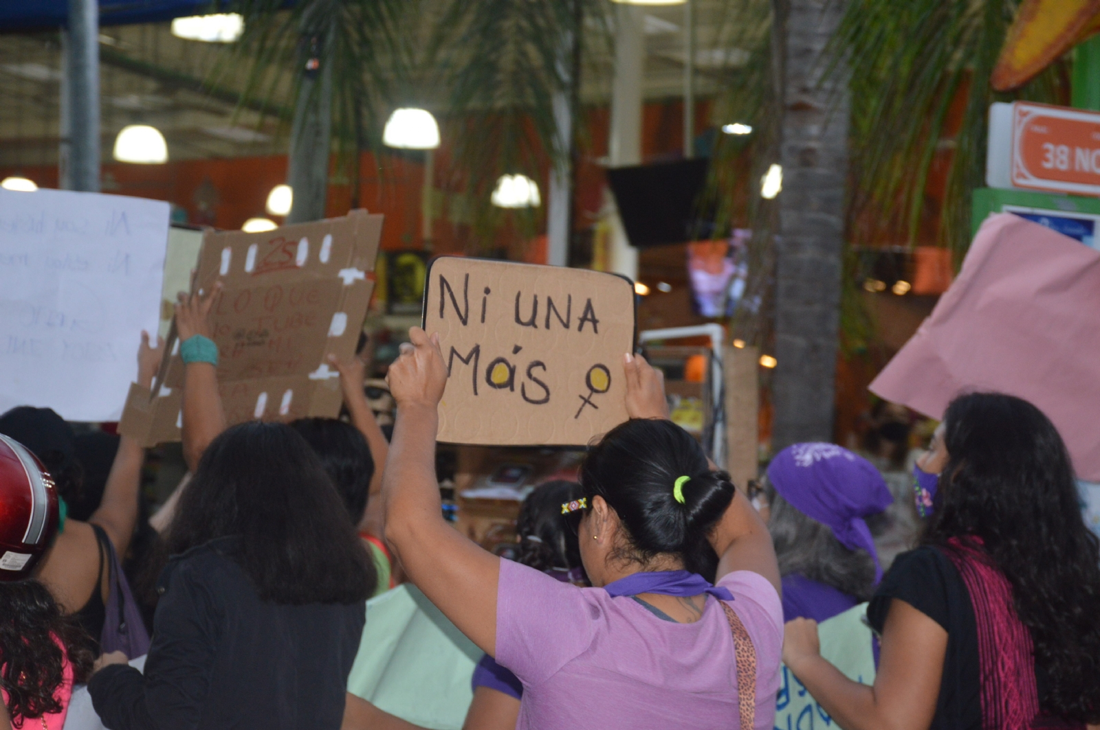 Colectivos feministas indicaron que las autoridades municipales de Playa del Carmen ignoraron sus peticiones de seguridad