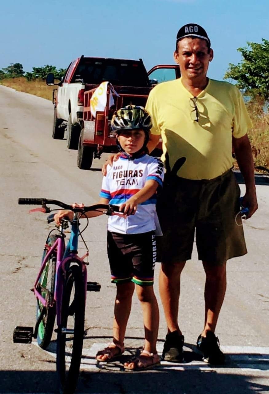 La niña de Palizada llagará al Nacional de Ciclismo