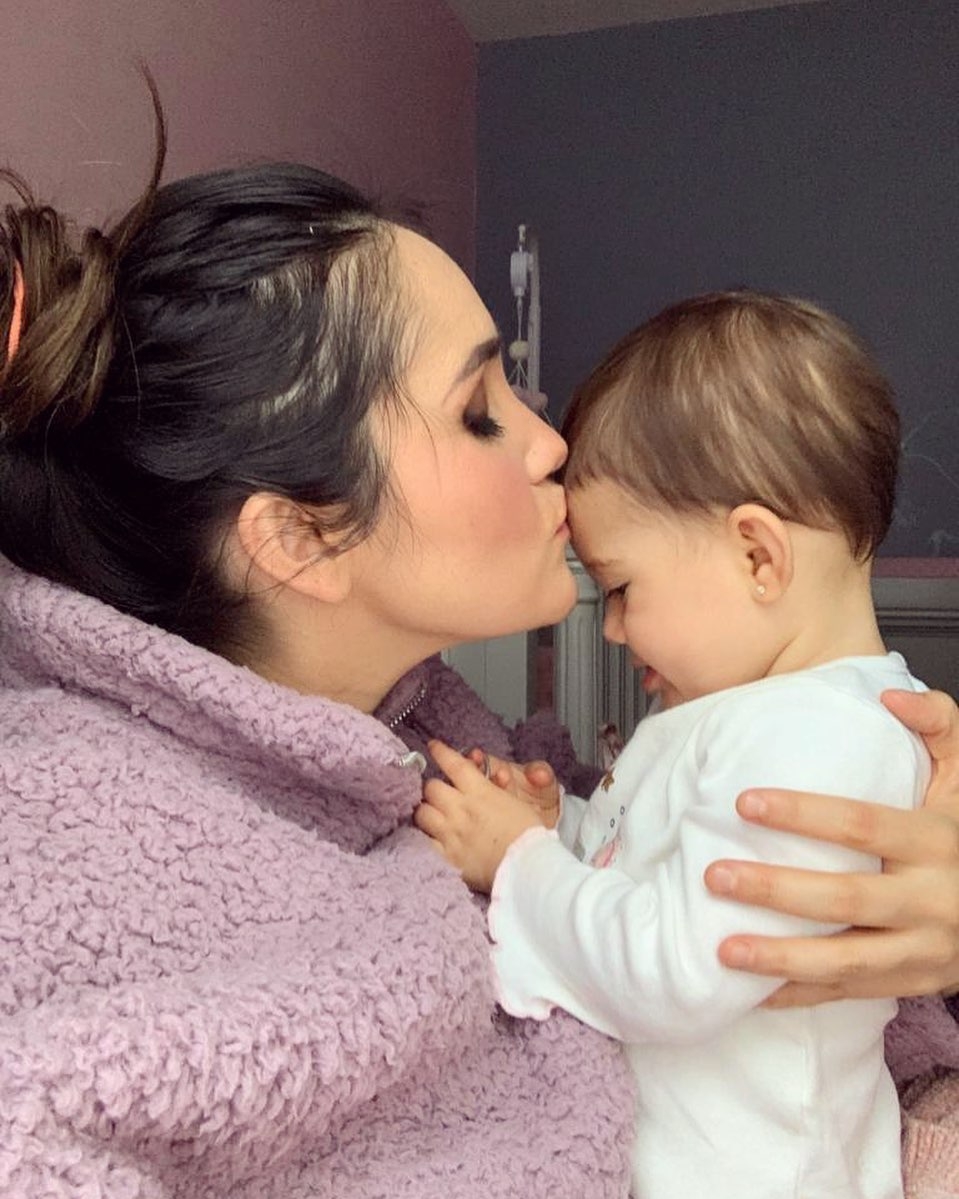 Así celebró Dulce María el primer cumpleaños de su hija, María Paula