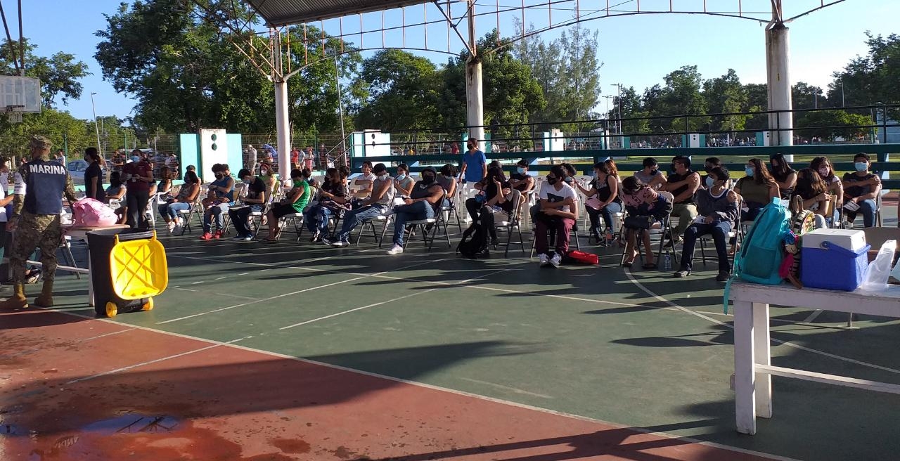 Inicia vacunación anticovid de menores de 15 años en Cozumel: VIDEO