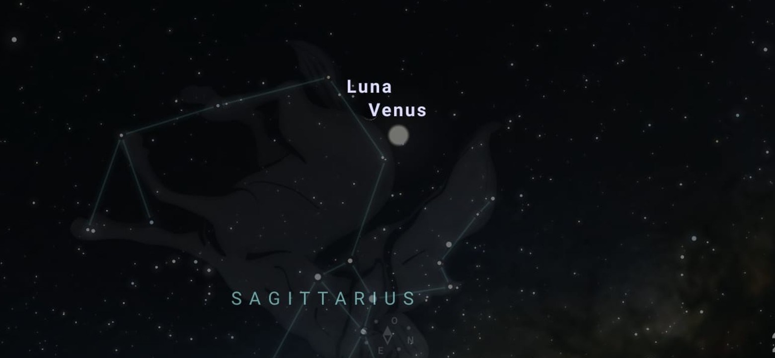 Tres planetas del Sistema Solar se alinearán con la Luna