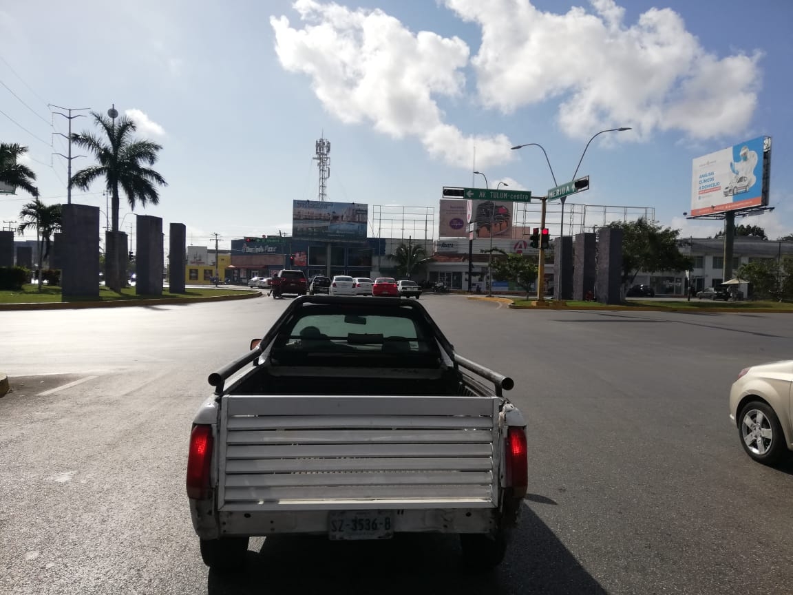 La fila de coches fue mínima esta mañana