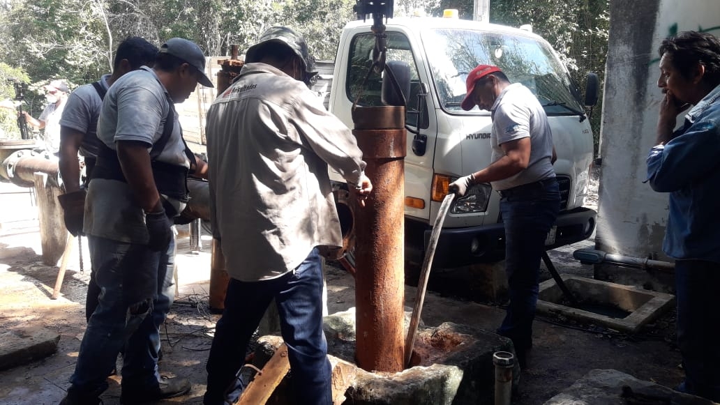 CAPA restablece servicio de agua potable en Felipe Carrillo Puerto