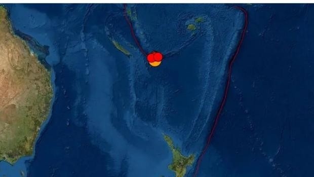 Nueva Zelanda y Australia con alerta de tsunami por sismo