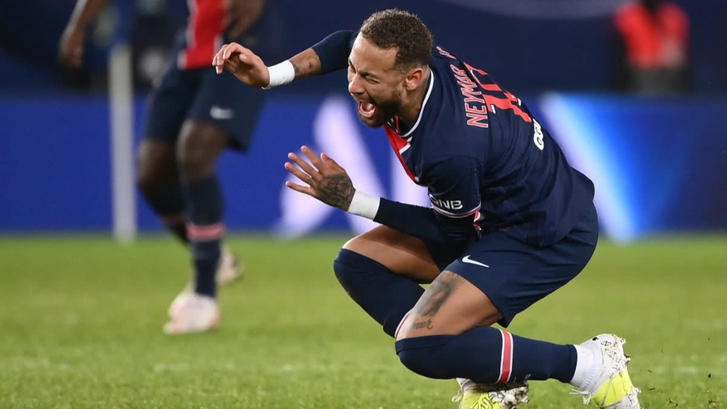 Neymar ha sufrido muchas lesiones con el PSG